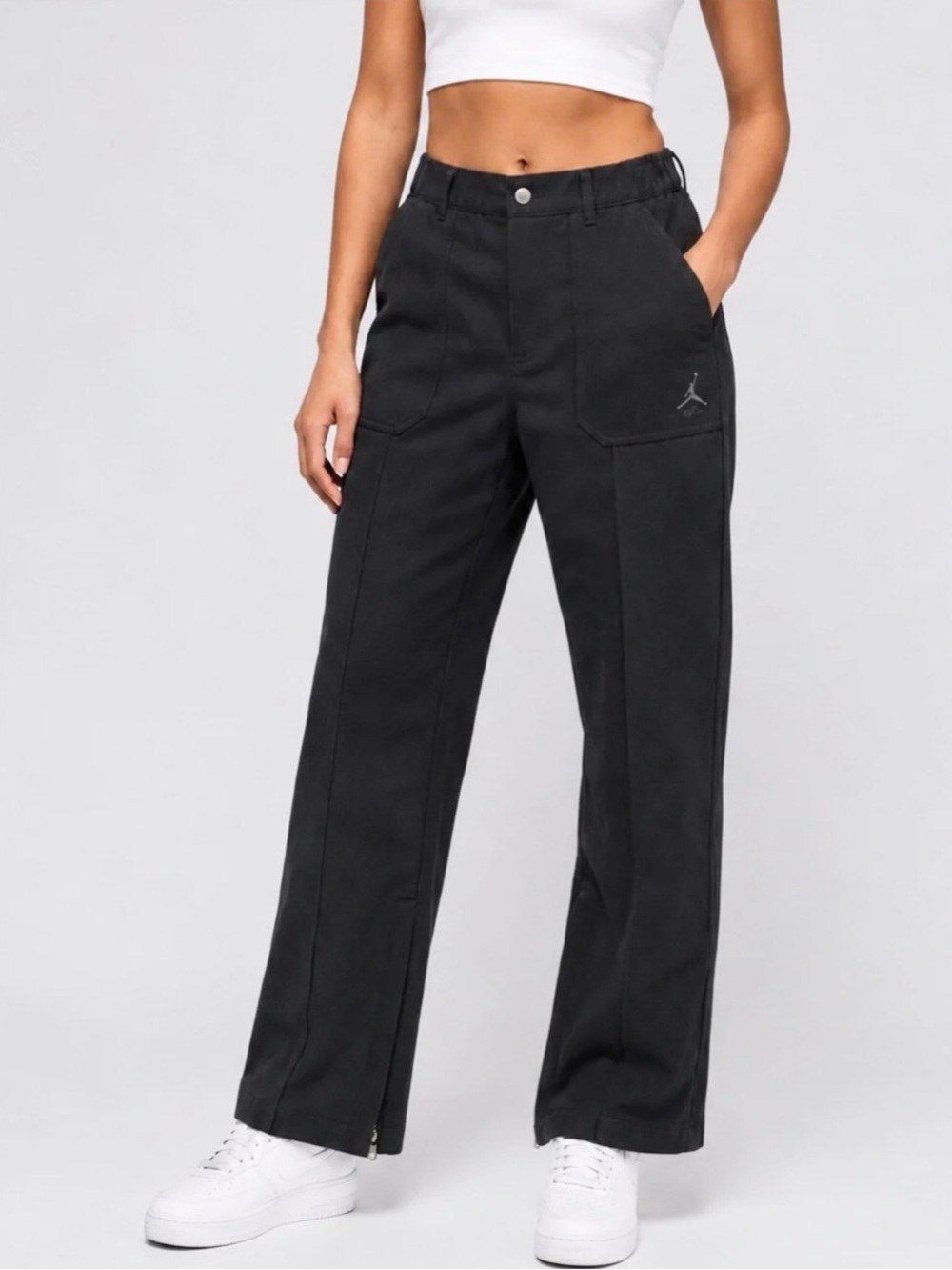 Jordan Womens Woven Pants (FN5446-010) Black Size Small